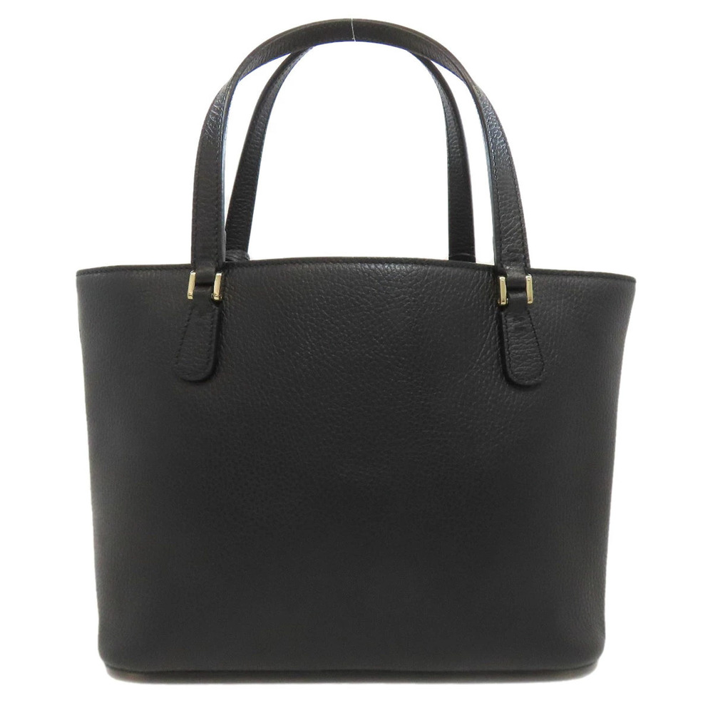 Gucci Interlocking Bag GG Tote Calfskin Black